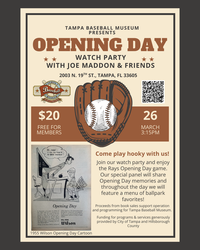 Rays Opening Day Watch Party