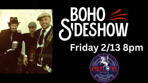 Boho Sideshow at Caledonia Brewing on Friday, Feb. 13