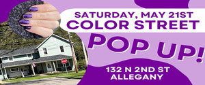 Allegany Color Street Pop Up Event and Garage Sale