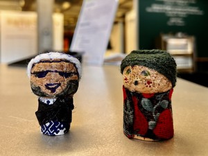 Monthly Craft: Cork Dolls