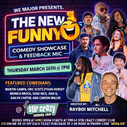"New Funny" Comedy Showcase
