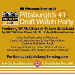 Pittsburgh Draft Watch Party Official Pittsburgh Draft Watch Party