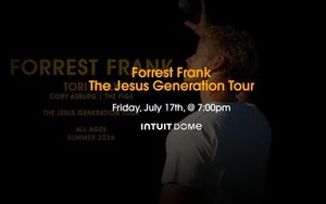 Forrest Frank The Jesus Generation Tickets 2026