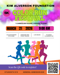 Kim Alverson Foundation Color Run Festival