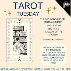 Tarot Tuesday in the Grosvenor Room