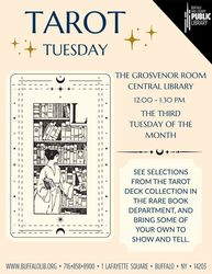Tarot Tuesday in the Grosvenor Room at Central Library