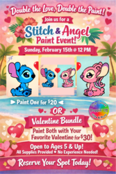 💖🎨 Double the Love, Double the Paint @ Poppin' Off 🎨💖