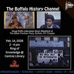 Buffalo History Channel screening @ Central Library's Ring of Knowledge