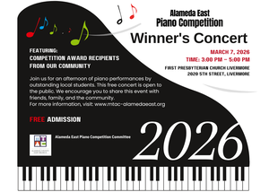 MTAC Alameda East Piano Competition Winner's Concert
