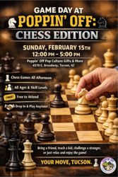♟️ GAME DAY: CHESS EDITION @ POPPPIN' OFF♟️