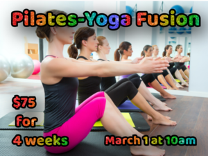 Pilates-Yoga Fusion class