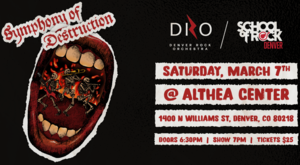 Symphony of Destruction with Denver Rock Orchestra & School of Rock Denver