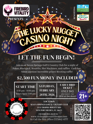 Richey Suncoast Theatre and Friends of the Library Announce, "The Lucky Nugget Casino Night" Charity
