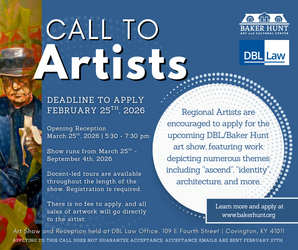 DBL Community Art Show | CALL TO ARTISTS | Deadline February 25th, 2026