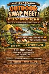 Greg Lewis Memorial Outdoor Swap Meet