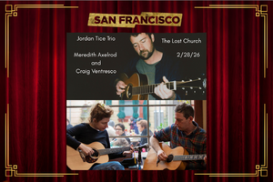Jordan Tice Trio/Meredith Axelrod & Craig Ventresco