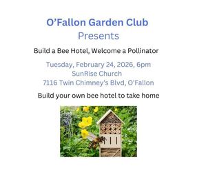 Build a Bee Hotel, Welcome a Pollinator