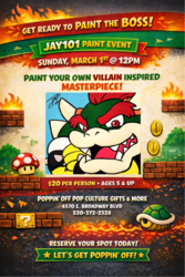 Paint Event w/ Jay101 - Bowser @ Poppin' Off
