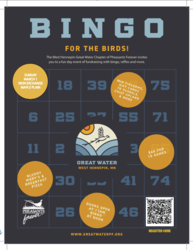 Charity Bingo:  GreatWater Pheasants Forever