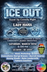 🎤🧊 ICE OUT 🧊🎤 Stand-Up Comedy Night hosted by Lady HaHa @ Poppin' Off