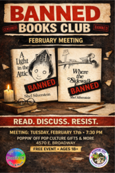 📚🔥 Poppin’ Off Banned Books Club! 🔥📚