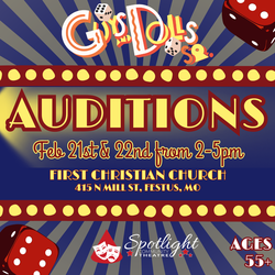 Guys and Dolls Sr. Auditions
