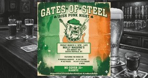 GATES OF STEEL: Irish Punk Night at Molly Maguire’s