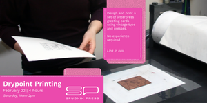 Drypoint Printing (4 Hours)