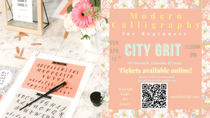 Modern Calligraphy at City Grit
