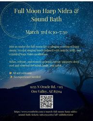 March Full Moon Harp Nidra & Sound Bath