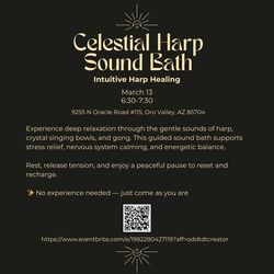 Celestial Harp Sound Bath