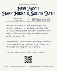 New Moon Harp Nidra & Sound Bath