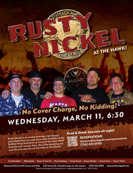 Rusty Nickel @ The Hawk!