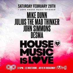 House Music is Love Day Party.