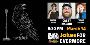 Headlining Comedy, Black Raven Brewing Woodinville!