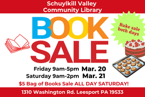 Schuylkill Valley Community Library Spring Booksale
