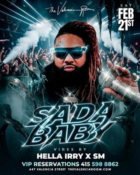 SADA BABY LIVE at Valencia Room 2.21