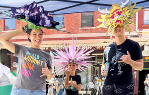 HeART Strut 2026 Community Art Playshops: Wearable-art Headdress