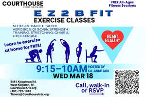 EZ 2 B Fit Exercise Class with Lu-Anne Cox 3/18/2026 9:15-10AM