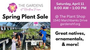 Spring Plant Sale!