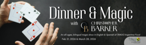 Dinner & Magic with Christopher Barker