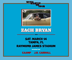 ZACH BRYAN "WITH HEAVEN ON" TOUR