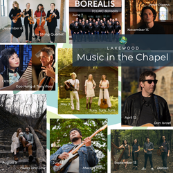 Lakewood 2026 “Music in the Chapel” Concert Series Lineup