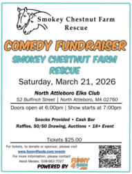 Smokey Chestnut Farm Rescue's 3rd Annual Comedy Show Fundraiser