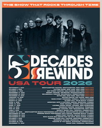 3 Decades Rewind live at GLAZER HALL on March 27