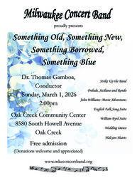 Milwaukee Concert Band Midwinter Concert