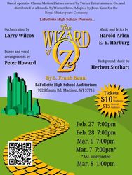 La Follette High School Drama presents The Wizard of Oz