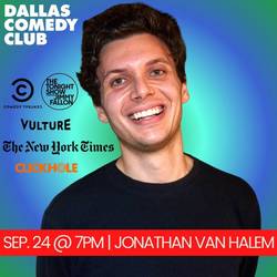 Dallas Comedy Club Presents: Jonathan van Halem