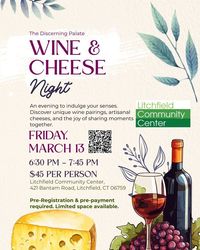 Wine & Cheese Tasting Night