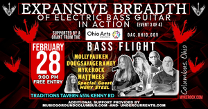 Expansive Breadth Of Electric Bass Guitar In Action (3 of 4): Bass Flight